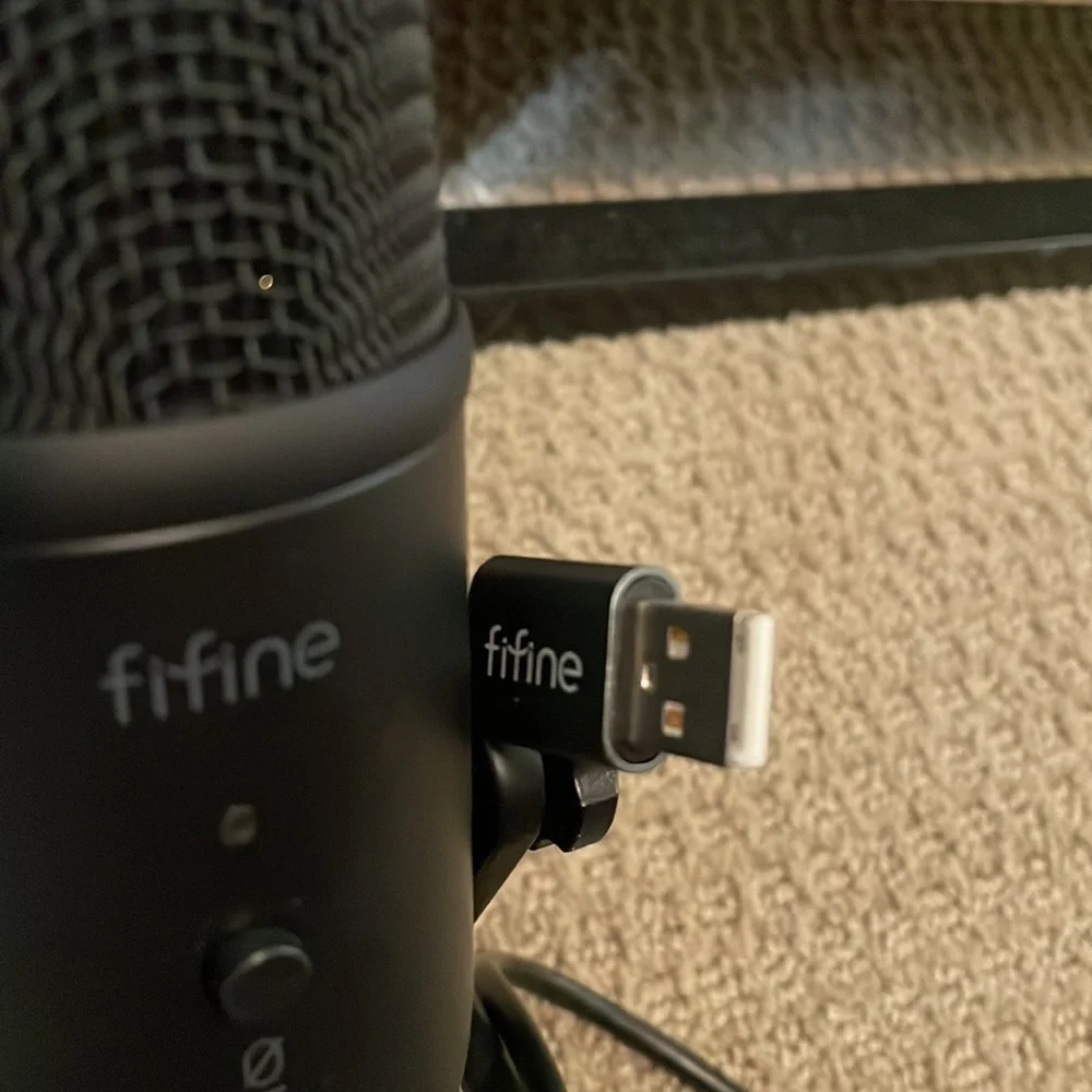 Fifine Microphone with usb cable